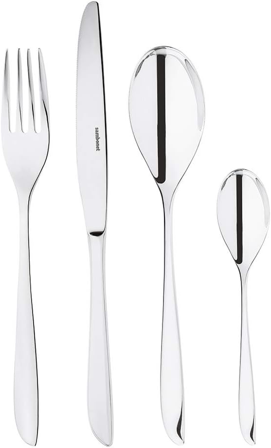 Sambonet Cutlery Set, steel, Grey, 6 Persons-24 Pcs