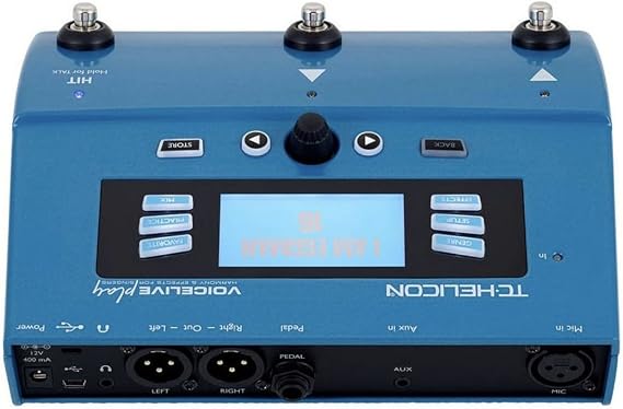 TC-Helicon VoiceLive Play Vocal Effects Pedal Bundle with (2) XLR Cables