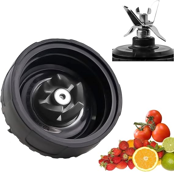 [UPGRADE] 5 Fins Blender Blade Compatible with Ninja Blender QB3000 QB3000SSW-30 QB3000QR-30 QB3001SS-30 QB3000QBK QB3004 QB3005