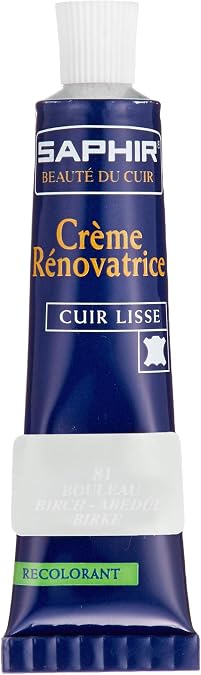SAPHIR Beaute du Cuir Renovating Cream 25 ml - Professional Leather Repair & Color Restoration Cream