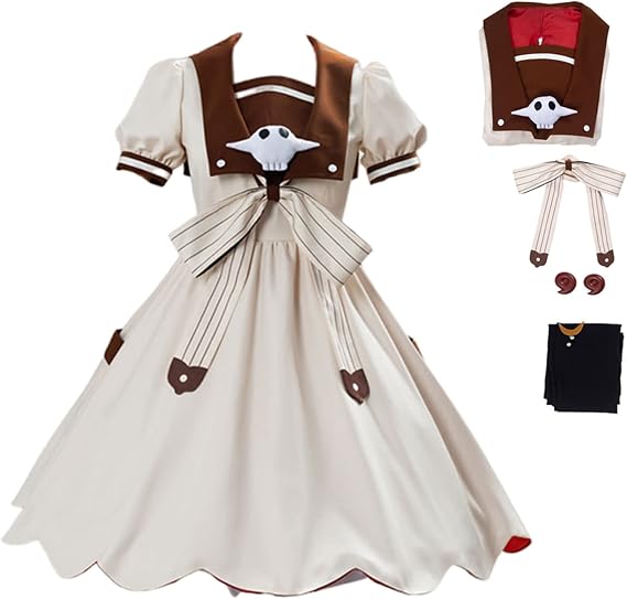 Buyoem Hanako Kun Cosplay Costume With Hat Yashiro Cosplay Costume Dress Halloween Cosplay With Wig