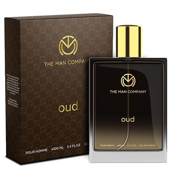 The Man Company Oud Perfume for Men - 100ml | Premium Long-Lasting Fragrance Eau De Parfum | Gift for Him