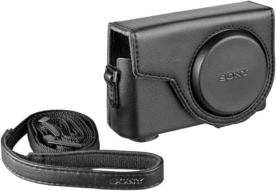 Sony Digital Camera Case Jacket Case for Cyber-shot DSC-WX350/WX300 Black LCJ-WD/B