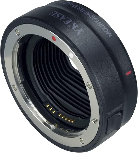 Lens Mount Adapter EF-EOS R for Canon EF/EF-S Lens to Canon EOS R RP R5 R6 R7 R10 Cameras