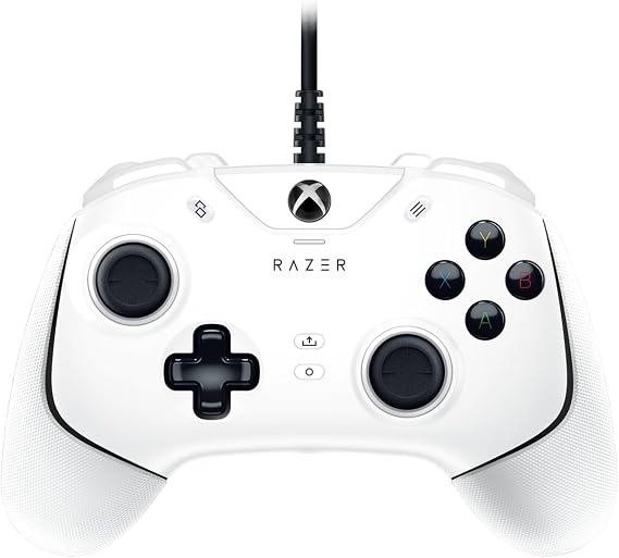 Razer Wolverine V2 - Wired Gaming Controller for Xbox Series X|S/One & PC (2 Freely Assignable Multifunction Buttons, Action Buttons and D-Pad, Hair Trigger Mode, 3.5 mm Analogue Audio Port) Mercury