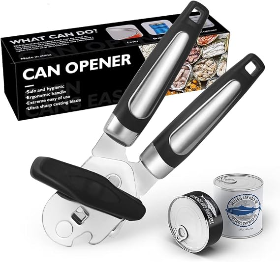 Can Opener Multifunctional Stainless Steel Smooth Edge kitchen Tool