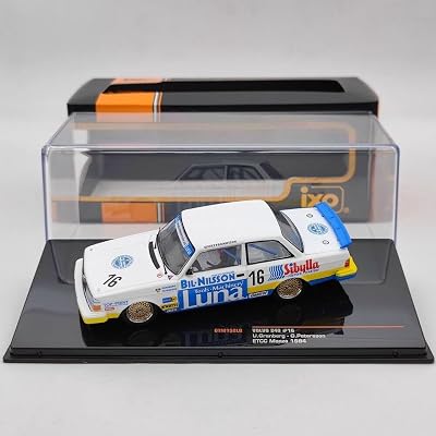 IXO 1:43 for Volvo 240#16 GRANBERGPETERSSON -ETCC Monza 1984 GTM152LQ Diecast Vehicle Models Car Collection Gifts