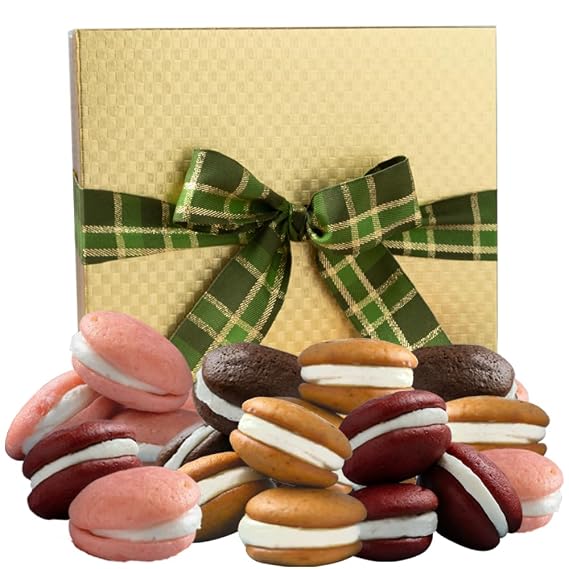 Carolina Cookie Company Gourmet Whoopie Pies Gift Box, Handmade to Order, No Preservatives, Never Frozen, Shipped & Delivered: 24 Count