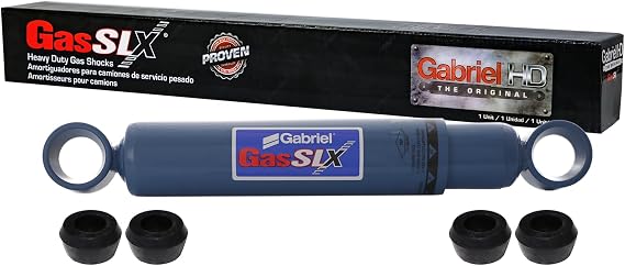 Gabriel 89410 GasSLX Adjustable HD Front & Rear Shocks Fits Kenworth T800; Ford A9522 A9513 Bus; Mack Tuthill Trailer & Tractor Class 6-8; OEM# F4HT-18080-BA, B71-1002