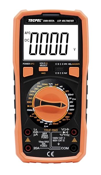 TECPEL DMM-8007A 1,999 Digits Digital Multimeter