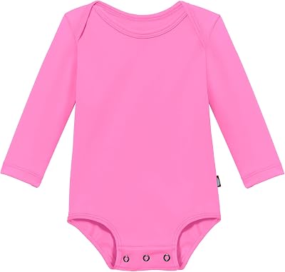 Made in USA Baby Boys and Girls Solid Rashguard Swimming Tee Shirt
