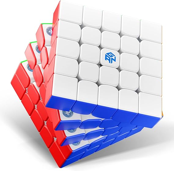 GAN 562 M 5x5 Magnetic Speed Cube for Kids & Teens, UV Coated