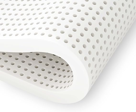 PlushBeds 3" Extra-Firm Topper | Organic Latex | Made in The USA| Luxurious Comfort | Soothing Pressure Point Relief | Support for Shoulders, HIPS, Back, and Knees | Twin XL