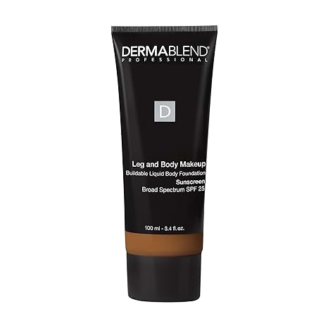 Dermablend Leg & Body Makeup Foundation SPF 25, 70W, 3.4 fl oz