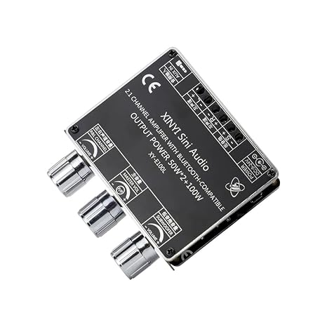 XY-S350H 220Wx2+350W Amplifier BIIuetuoth-Compatible+AURX+Sound Card+USpB Flash Disk TPA3251D2 2.1 Dual Channel Subwoofer Module|United States|XY-E100L