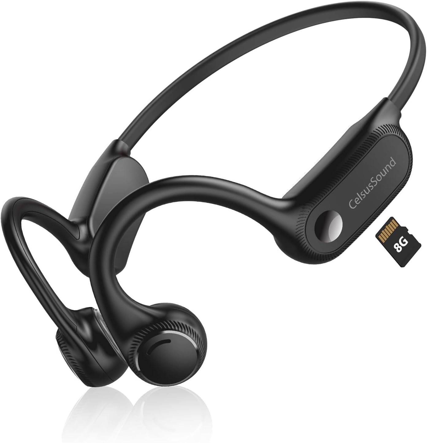 Generic Bone Conduction Headphones Bluetooth, Lightweight Open Ear Wireless Sport Headphones with Mic, Built-in 8G Memory MP3, 10Hrs Playtime. IPX5 Waterproof Headset for Running,Cycling,Driving