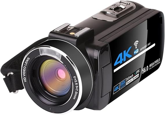 Camcorder Camcorder Facebook Remote Control 3.0 Inch Touch Screen Lens Hood Webcam Small Video Digital Camera Video Camcorder Vlogging Multifunction Vlogging Camera Standard,AF2