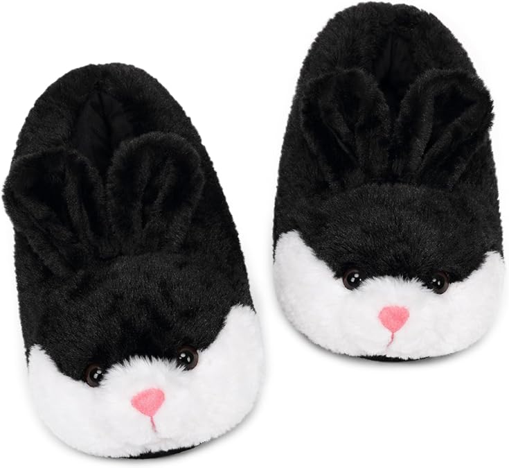 Classic Bunny Women Animal Slippers Funny Plush Rabbit Shoes
