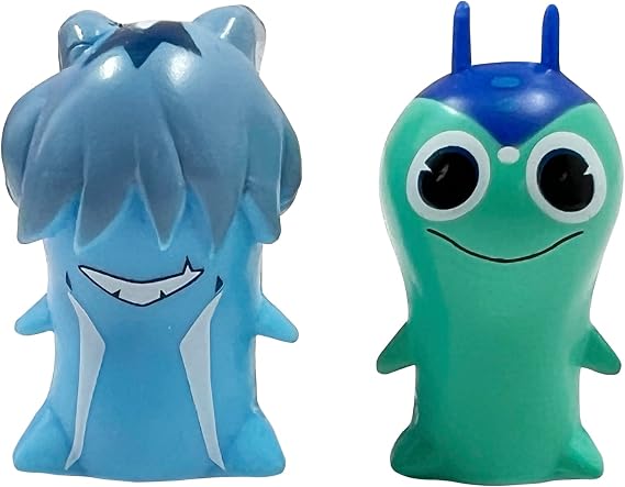 SLUGTERRA Mini-Collector Figure, 2 Epic Series Figures, Frost Crawler & Phos Holo Characters Toy for Kids & Teens, Pack of 2
