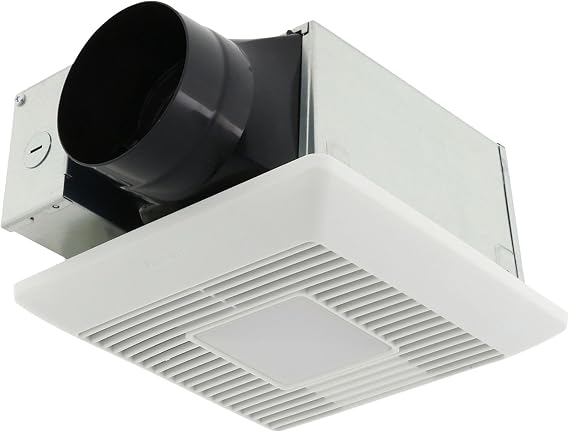 Panasonic Ecovent LED Pick-A-Flow 70-90CFM Ceiling/Wall ENERGY STAR Bathroom Exhaust Fan, FV-0709VBL1