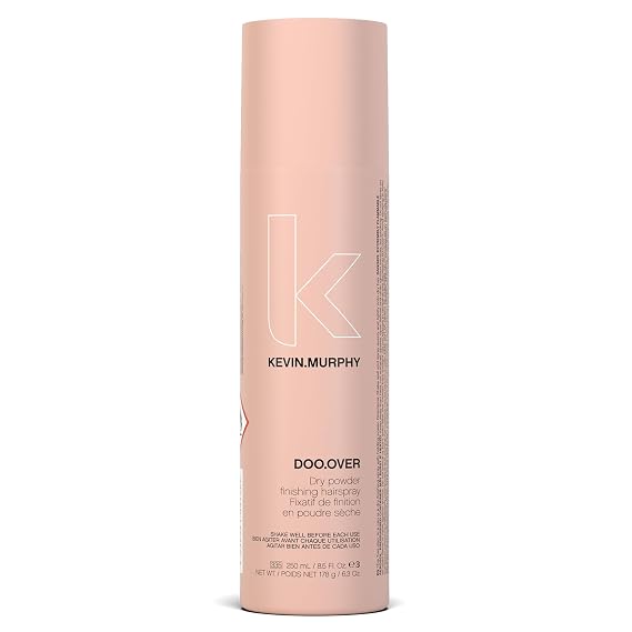 KEVIN.MURPHY DOO.OVER - Dry Powder Finishing Hair Spray - For All Hair Types & Lengths - Removes Oils & Product Residue - With Tapioca - Unscented - 250 mL  8.5 fl oz