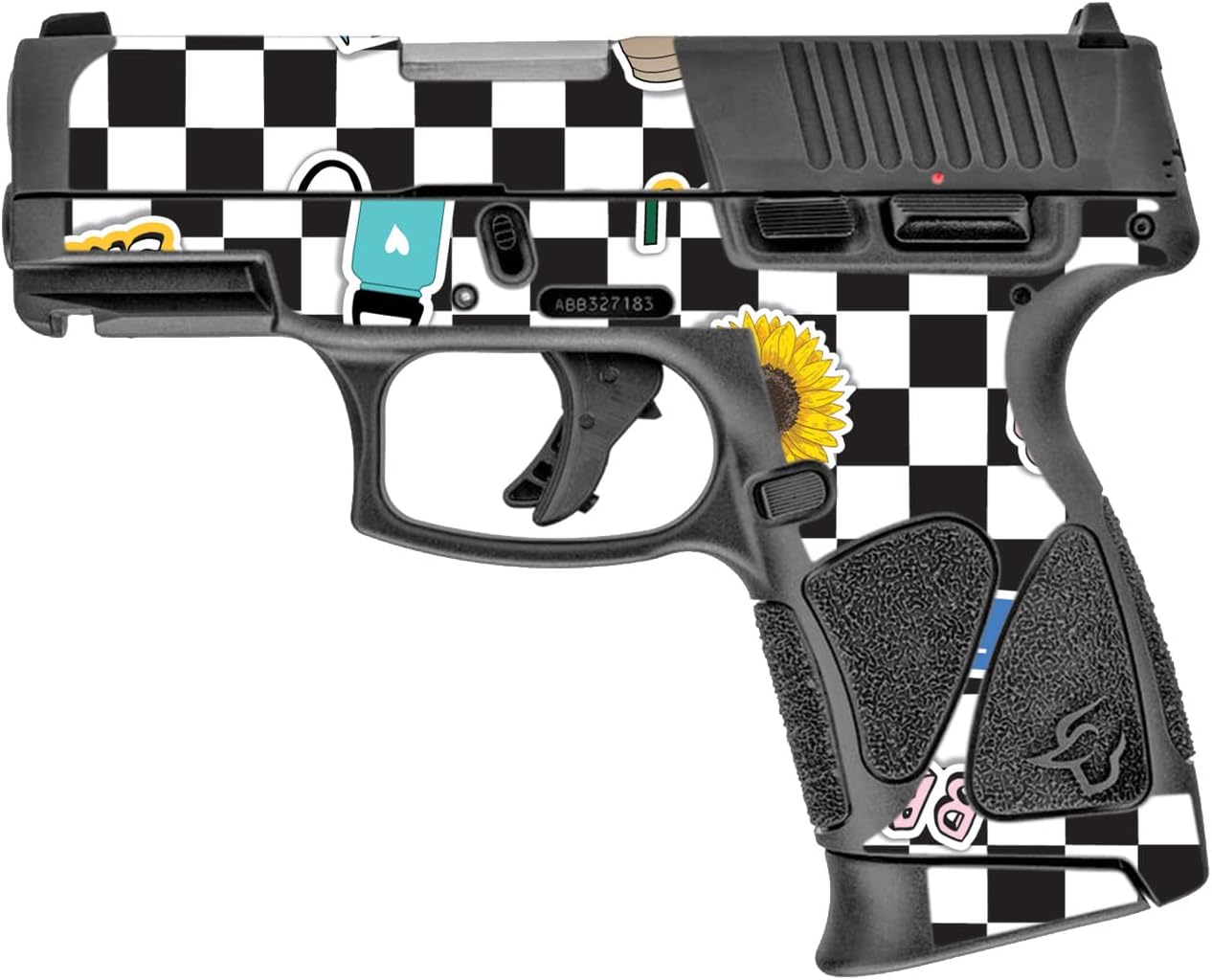 MightySkins Skin Compatible with Taurus G3C 9mm Luger - VSCO7 | Protective, Durable, and Unique Vinyl Decal wrap Cover | Easy to Apply, Remove, and Change Styles | Made in The USA