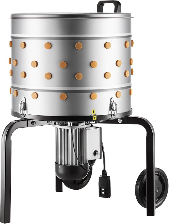 VEVOR Chicken Plucker Machine 20 in Drum 750W Electric Chicken Plucking