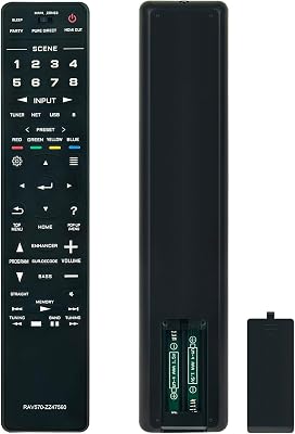 RAV570 ZZ47560 Replaced Remote Control fit for Yamaha RX-A780 RX-V685 TSR-7850 RX-A880 RX-A780BL RX-A880BL RX-V685BL RXV685 TSR7850 RXA780 RXA880 AV Receiver
