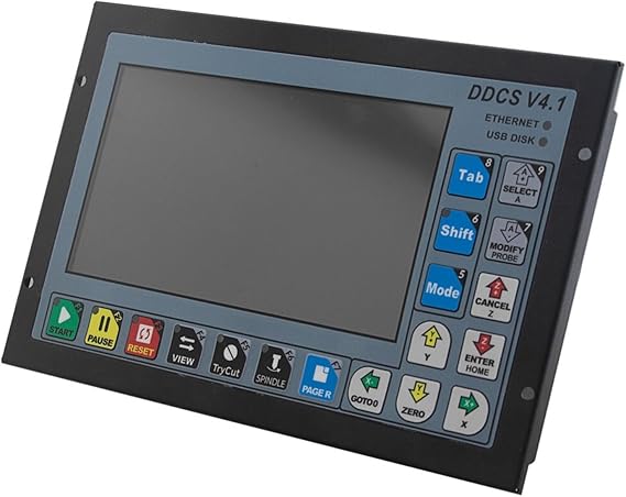 CNC Lathe Controller CNC DDCSV4.1 CNC Controller 3/4 Axis Offline Motion Control Systematic Engraving Machine with Handwheel MPG(4AXIS)