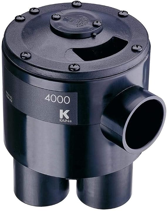 K-Rain 4000 Series Indexing Valve: 6 Outlet, 5 Zones