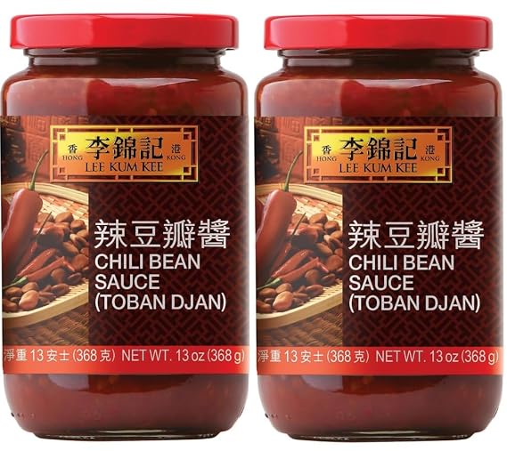 LKK Chili Bean Sauce (Toban Djan, Douban Jiang), 13 Ounce (Pack of 2)