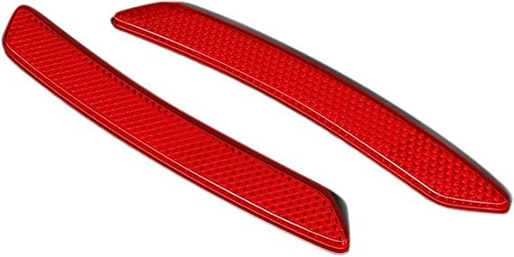 2pcs Car Side Marker Sticker Reflective Trim Car Exterior Wheel Eyebrow Stickers Decal Warning Reflective Tape Strips