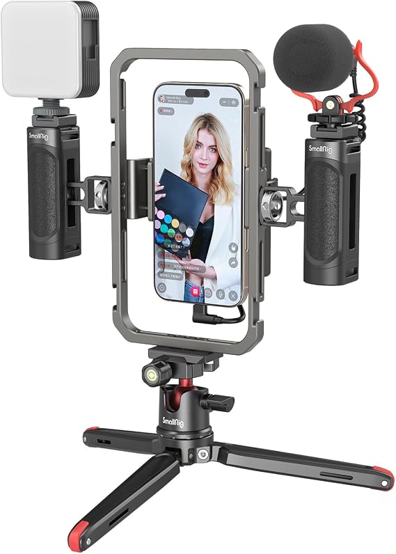 SmallRig Universal Phone Video Rig Kit for iPhone for Huawei -3384D