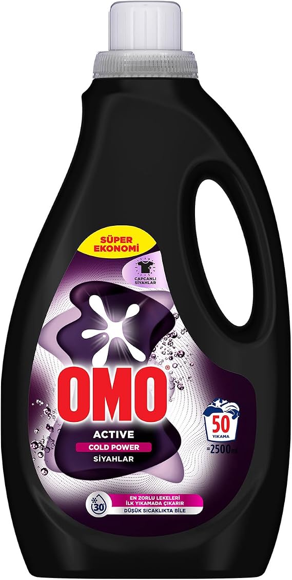 OMO Active Cold Power Liquid Detergent for Blacks 2500 ml