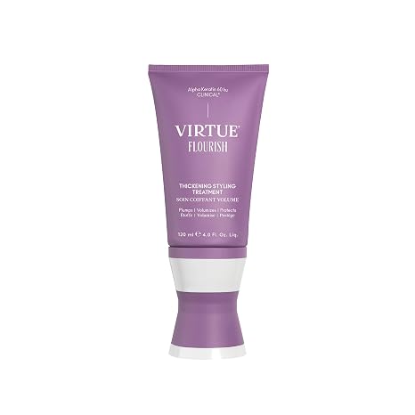 VIRTUE Flourish Thickening Styling Treatment Cream, Thinning Hair, 4 Fl Oz
