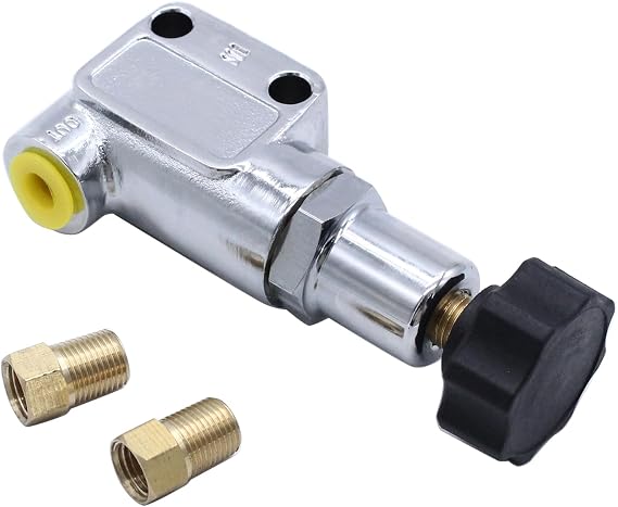 Aluminum/Steel Knob Adjustable Disk Brake Proportioning Valve For Wilwood Style 260-8419