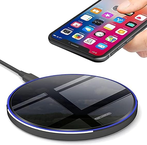 Wireless Charger 30W,Wireless Charger Pad Fast Wireless Charging Compatible with Galaxy S24/S23/S22/S21/S20/S10, Fast Charger Compatible with iPhone 16/15/14/13/12/11 Series