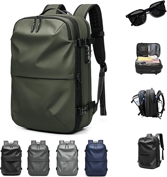 Travel Backpack, Travel Smart with Vacuum Compression & Waterproof Design