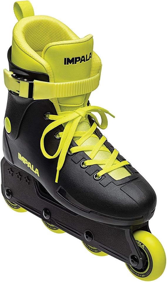 Impala Rollerskates Impala Lightspeed Inline Skate Black/Fluoro 6 M