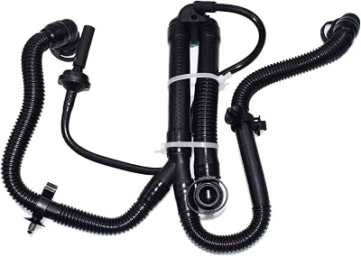 eGang Auto Crankcase Breather Vent Hose Assembly For Audi A4 A6 Quattro 3.2L V6 2005-2009 06E103217M
