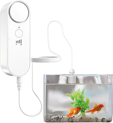 Daytech Water Level Sensor 100 dB Sump Pump Alarm Water Sensors for Leaks with 78 inch Detector Cable and 4 Volume Levels Flood Sensor for Basements1PC