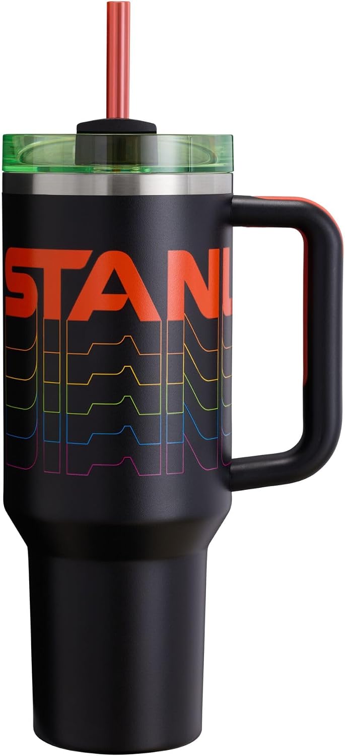 Stanley Quencher H2.O FlowState Tumbler 40 OZ Black Reverb