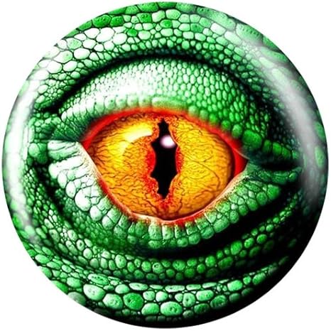 Brunswick Lizard Glow Viz-A-Ball Bowling Ball (16lbs)