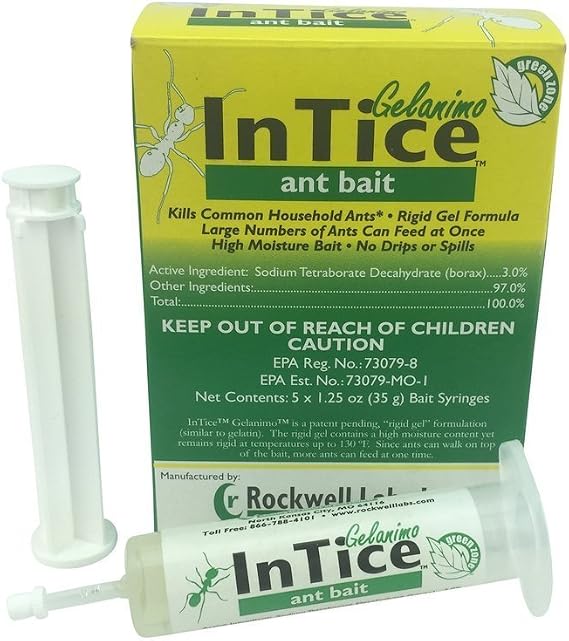 Intice Gelanimo Ant Bait - (5 x 35 G Syringes)
