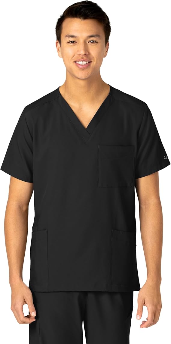 Wink W123 Unisex 4 Pocket Utility Scrub Top