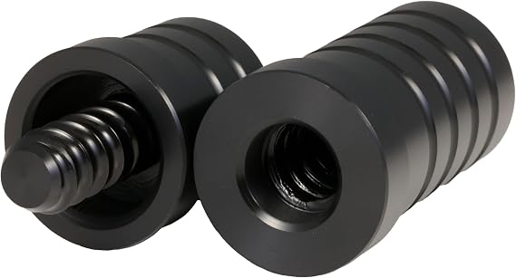 Radial Joint Protectors Set for Billiards Pool Cue Sticks - Includes Male & Female Ends, Radial Often Found On Predator/Mezz/Jacoby Cues