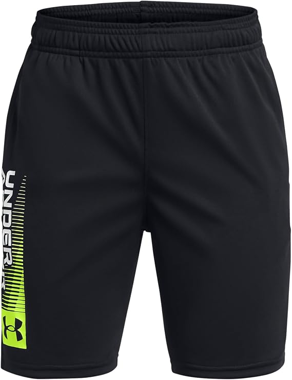 Under Armour Kids Tech Wordmark Shorts (Big Kids)