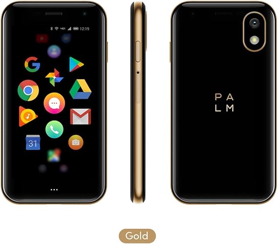 Palm Phone PVG100 (The Small Premium Unlocked Phone) with 32GB Memory and 12MP Camera (Gold)