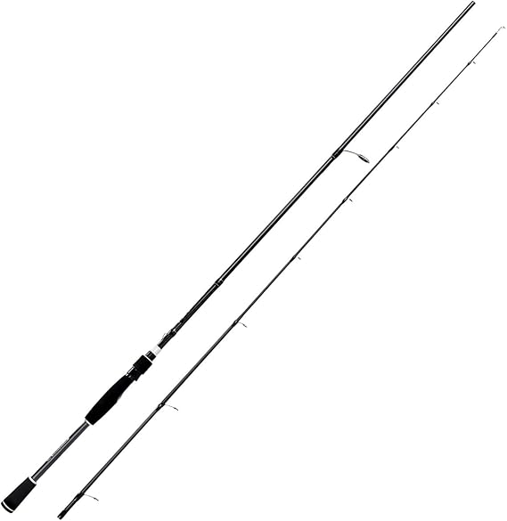 KastKing Perigee II Spinning & Casting Fishing Rods, Fuji O-Ring Line Guides, 24 Ton Carbon Fiber Casting and Spinning Rods - Two Pieces,Twin-Tip Rods