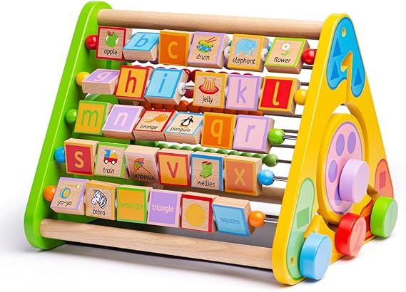 Bigjigs Toys Early Learning Activity Centre, Wooden Toys, Baby Activity Centres, Baby Toys, Activity Triangle, Baby Toys, Learning Toys, Toddler Activities